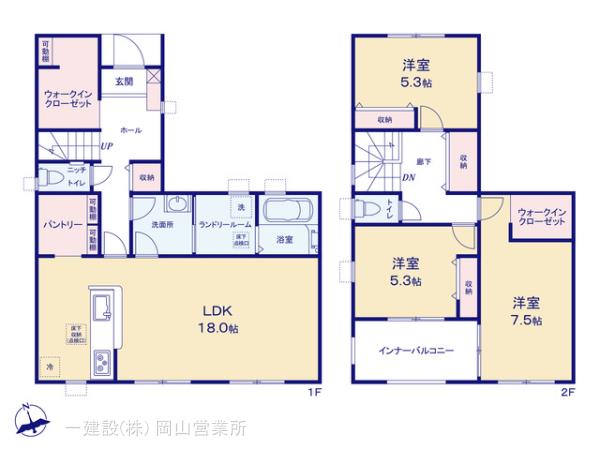 リーブルガーデン南区並木町第２の見取り図