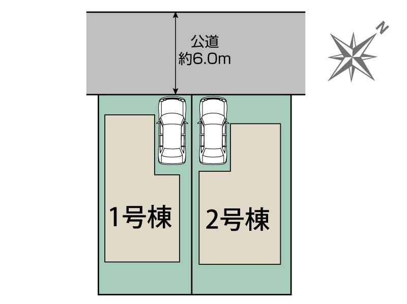 千葉市稲毛区長沼町2棟 区画図