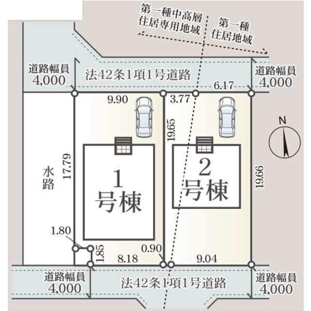 クレイドルガーデン幸手市西 第8の見取り図