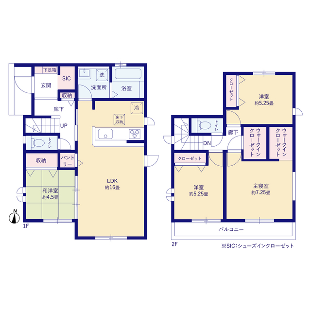 グラファーレ4392広島市矢野西１棟の見取り図