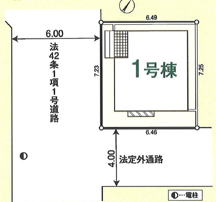 クレイドルガーデン川越市清水町 第1の見取り図