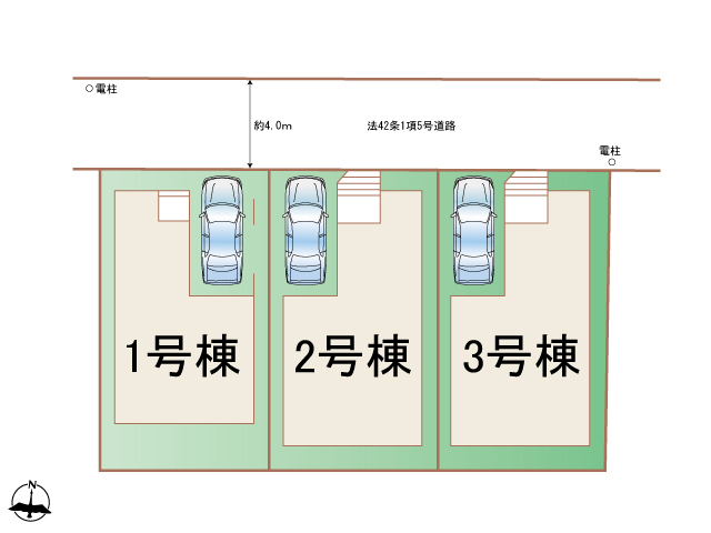 ハートフルタウン川崎市中原区井田3丁目1578番の見取り図