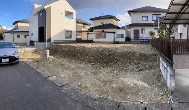 現地土地写真（造成後）