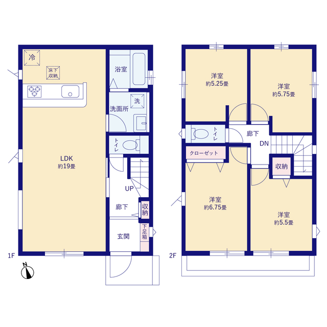 グラファーレ4307松戸市栄町１８期３棟の見取り図