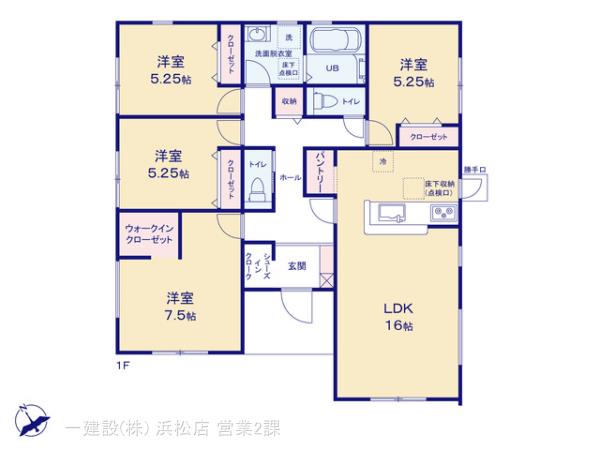 リーブルガーデン豊橋西幸町第１期の見取り図
