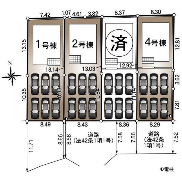 クレイドルガーデン浜松市浜名区引佐町井伊谷 第2の見取り図