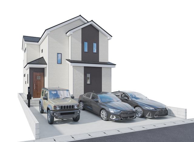 外観イメージパース
2026年7月完成予定♪