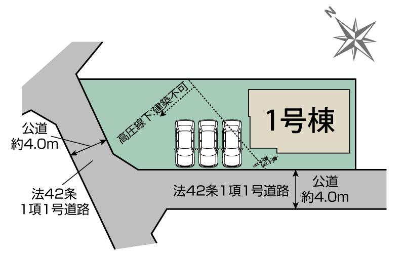 ブルーミングガーデン川越市南大塚５丁目１棟の見取り図