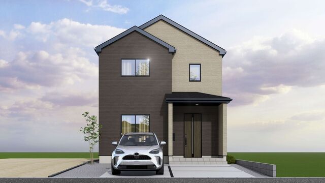 1号棟(左)、2号棟(右)