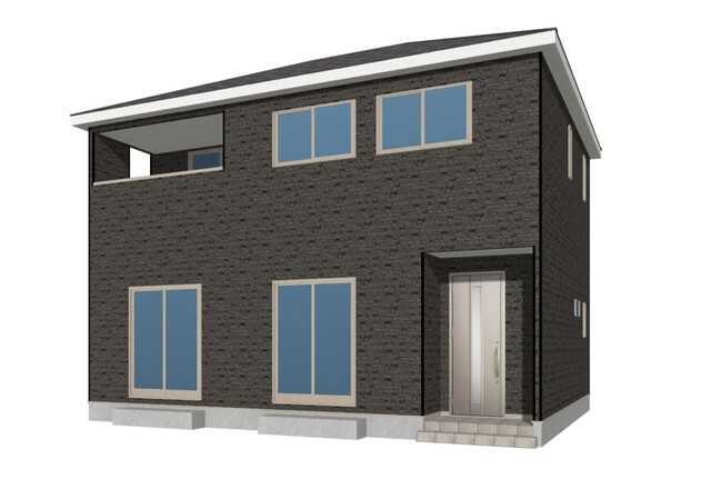 1号棟　外観(完成予想図)