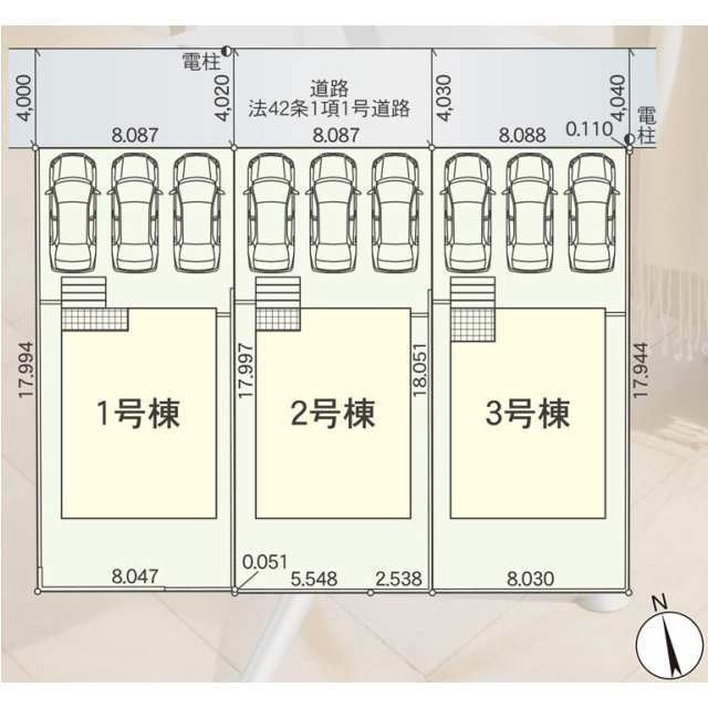 クレイドルガーデン蒲郡市大塚町 第13の見取り図