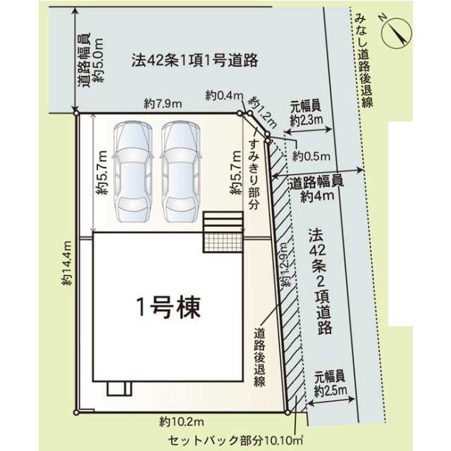 クレイドルガーデン和歌山市福島 第5の見取り図