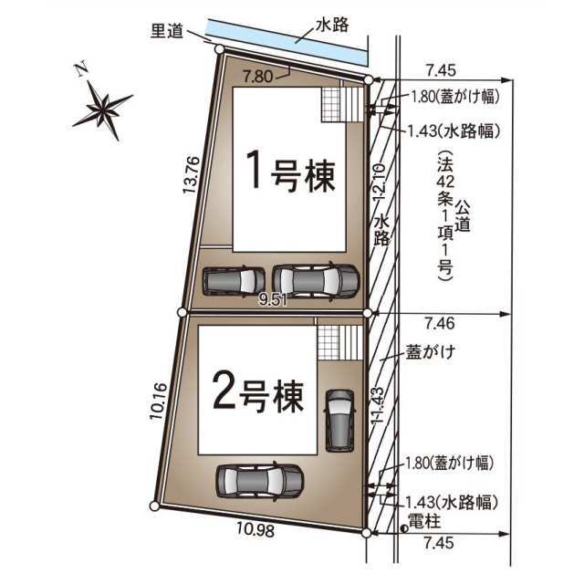 クレイドルガーデン福山市多治米町 第3の見取り図