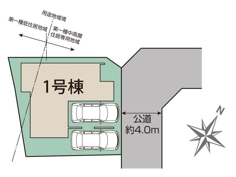 入間郡三芳町藤久保1棟 区画図