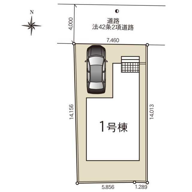 クレイドルガーデン宇都宮市桜 第3の見取り図