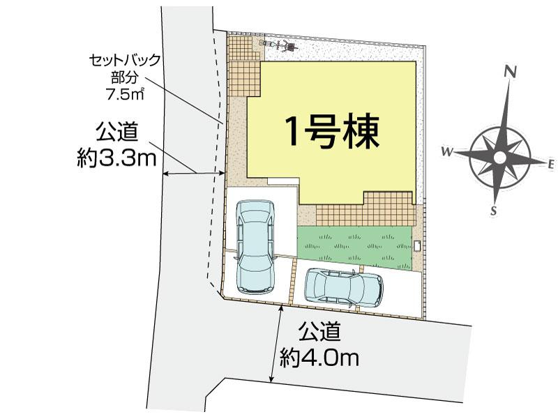 ブルーミングガーデン横浜市泉区中田西３丁目１棟の見取り図