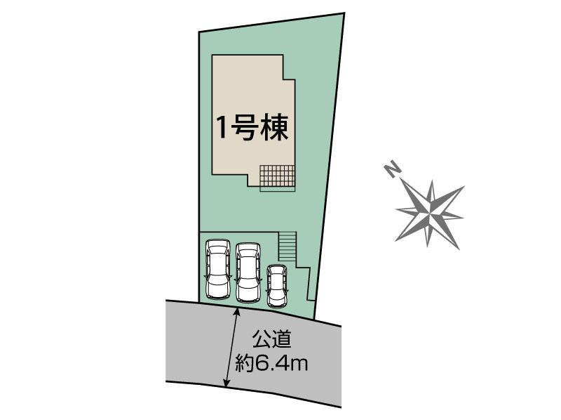 ブルーミングガーデン北九州市門司区大里桃山町１棟の見取り図