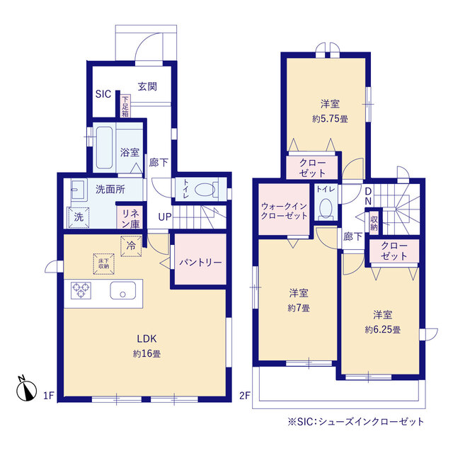グラファーレ4213調布市国領町４期２棟の見取り図