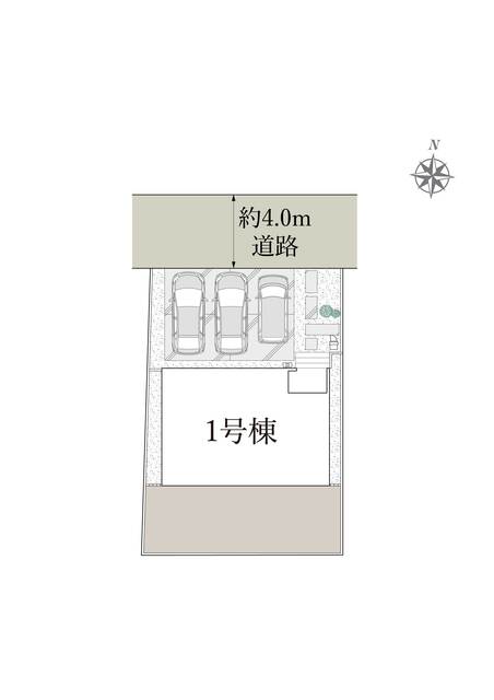 リナージュ柏市みどり台２丁目０１期の見取り図