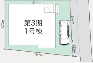 リナージュ草加新里町　第３期の見取り図