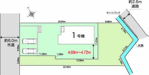 リナージュ市原市若宮１丁目０１期の見取り図