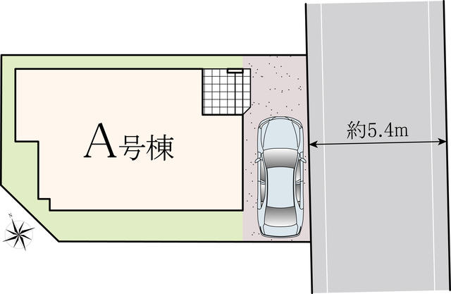 ハートフルタウン八王子大和田町7期の見取り図