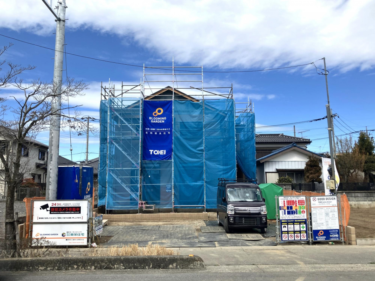 上棟しました！3月撮影 