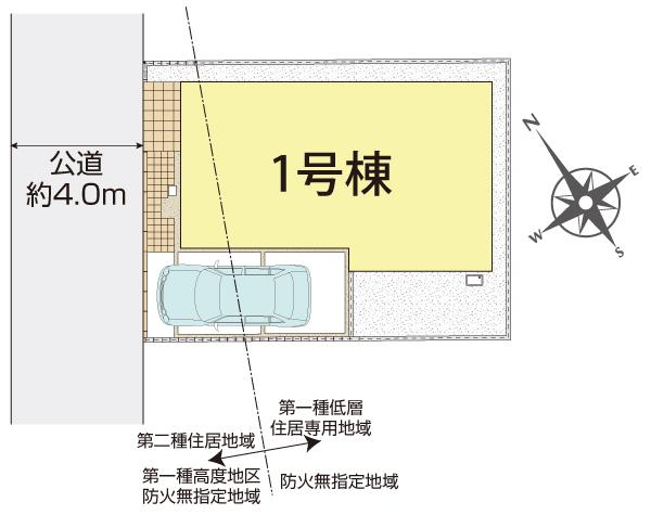 ブルーミングガーデン千葉市若葉区桜木７丁目１棟の見取り図