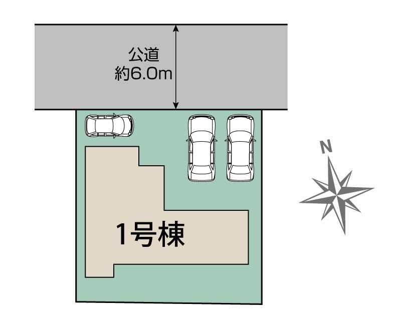 ブルーミングガーデン千葉市花見川区畑町１棟の見取り図