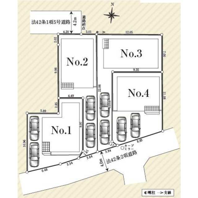 クレイドルガーデン川越市寺尾 第18の見取り図