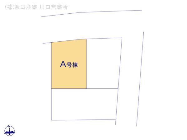 ハートフルタウンさいたま市北区盆栽町535番の見取り図