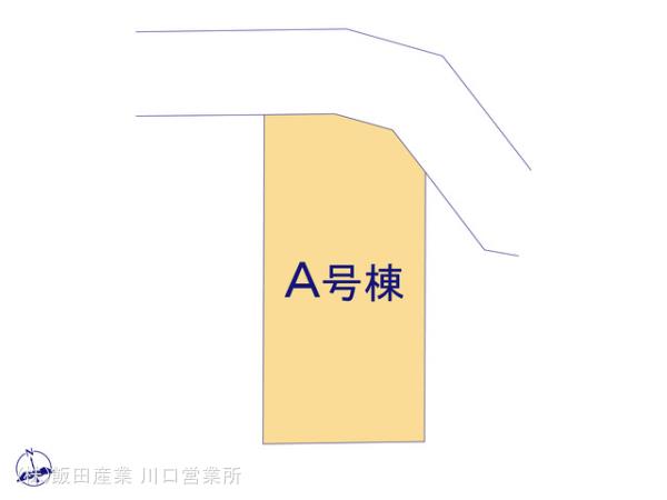 ハートフルタウン越谷市袋山409番の見取り図