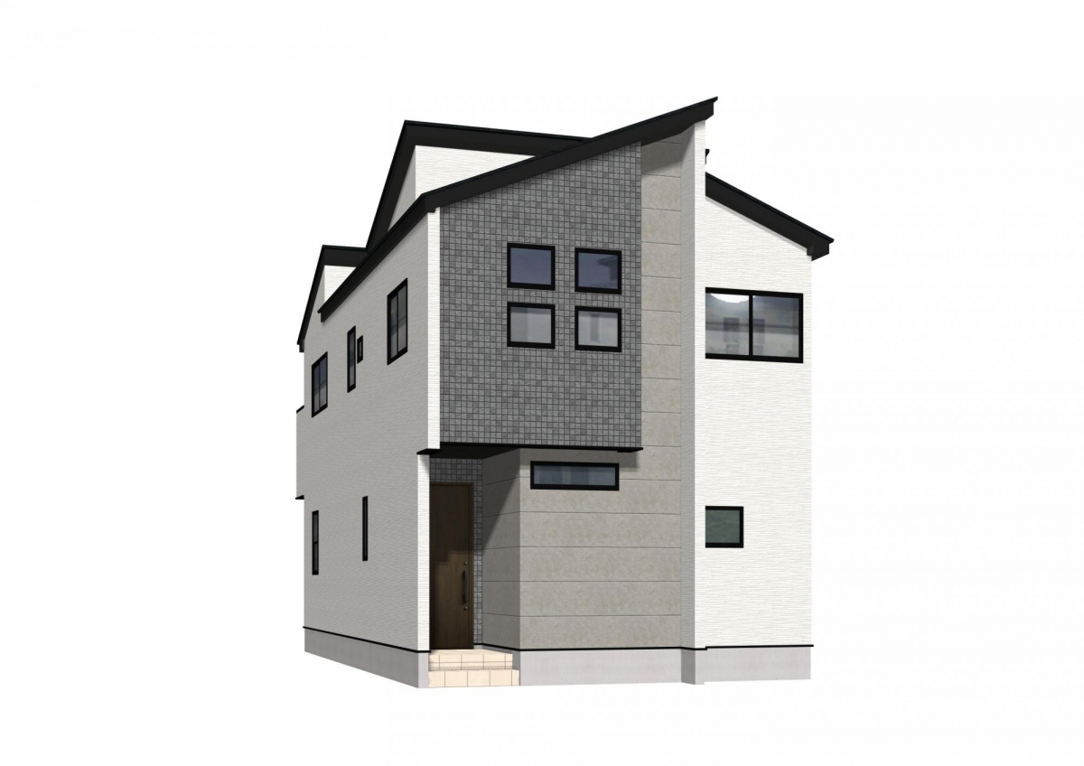 2号棟外観 ※こちら完成後のイメージです