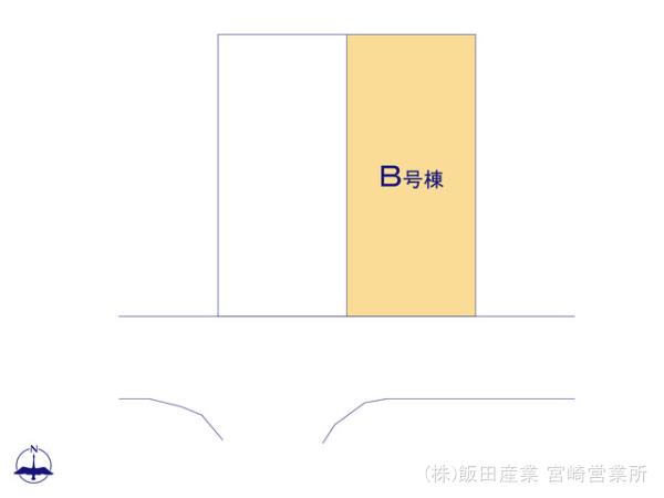 ハートフルタウン宮崎市月見ヶ丘2丁目24番の見取り図