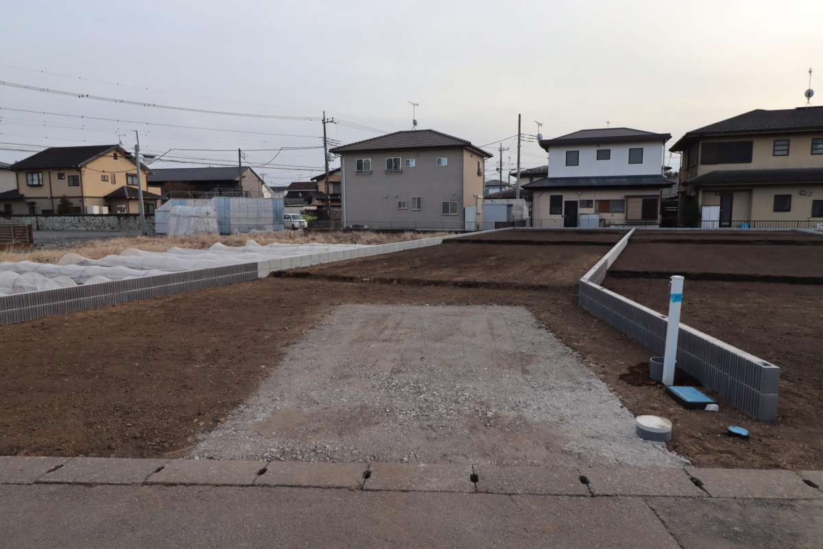 4号棟外観 造成後 