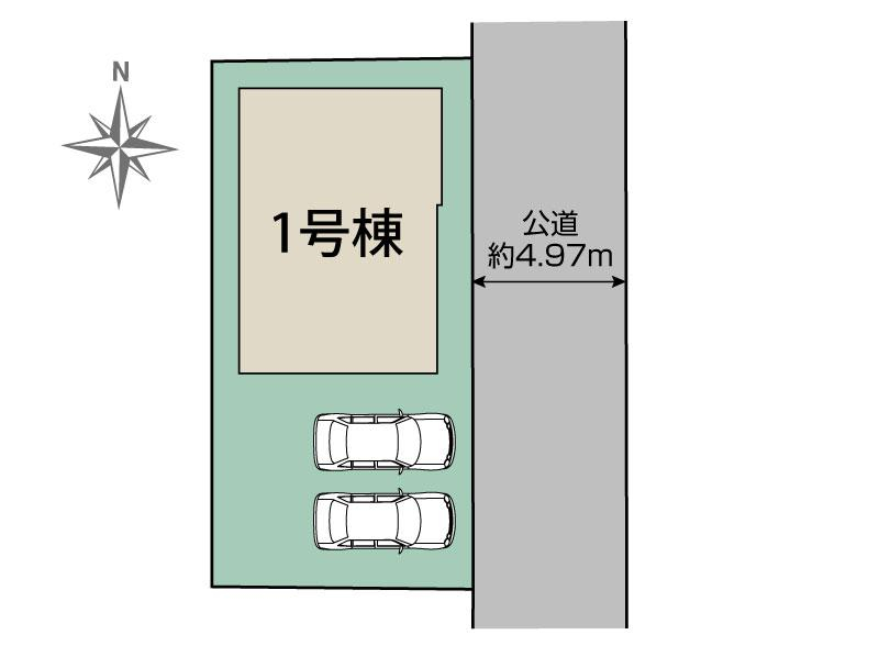 川西市清和台西1丁目2期1棟 区画図