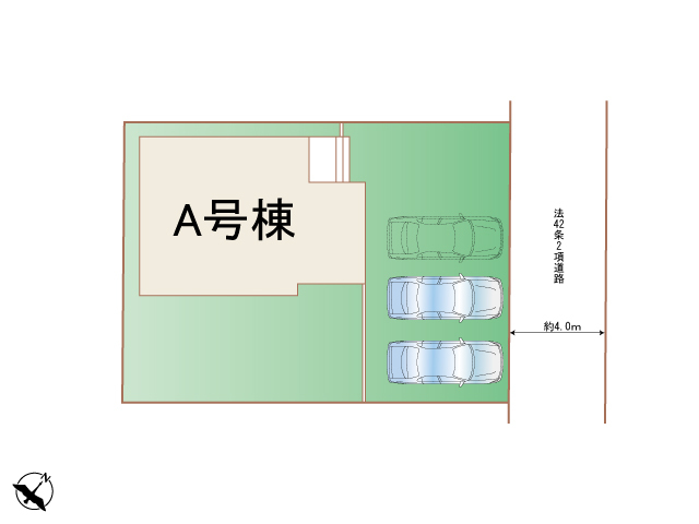 ハートフルタウン藤倉2丁目54番の見取り図
