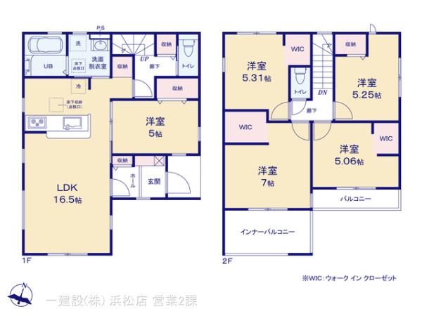 リーブルガーデン豊橋富士見台第３期の見取り図