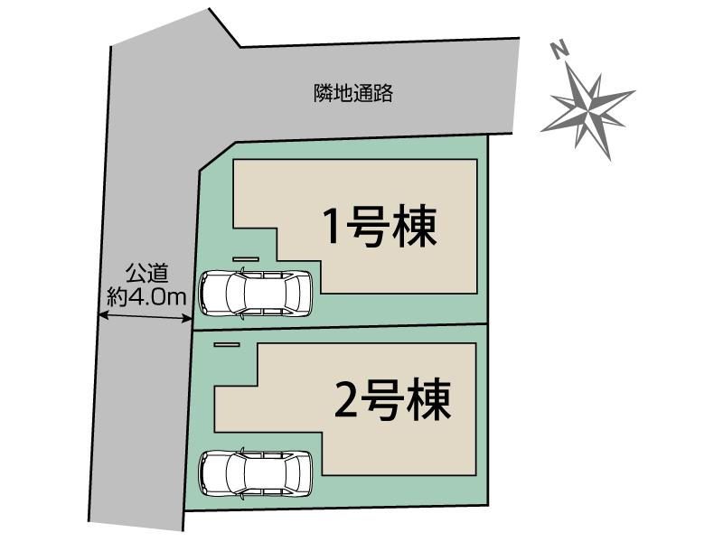 千葉市稲毛区園生町3期2棟 区画図