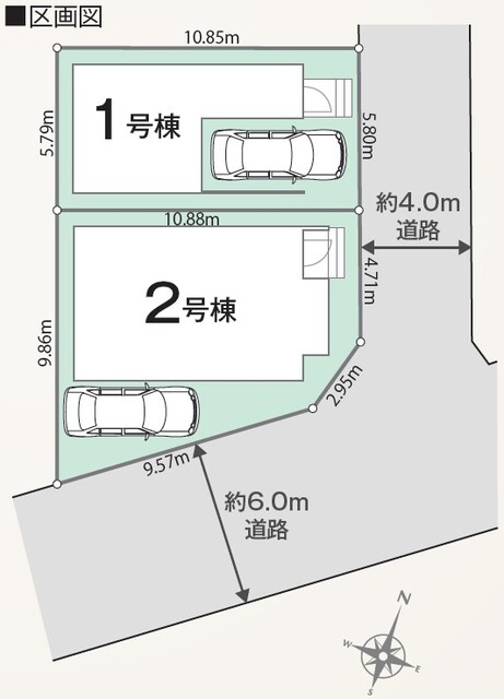 リナージュ入間東藤沢７丁目　第１期の見取り図