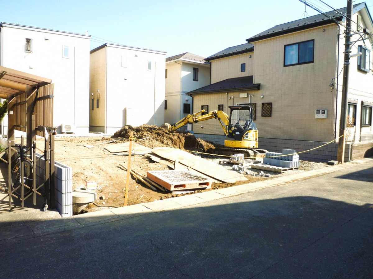 外観 敷地面積44坪！駐車スペース並列2台あり！主寝室可変型プラン採用！！