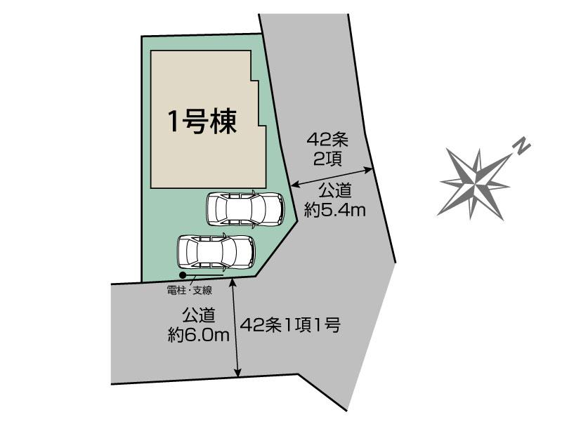 ブルーミングガーデンさいたま市見沼区中川１棟の見取り図