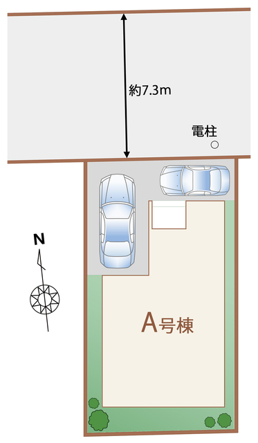 ハートフルタウン西2丁目1340番の見取り図