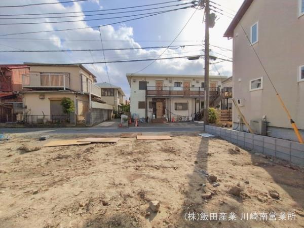 B号棟側の土地写真になります。