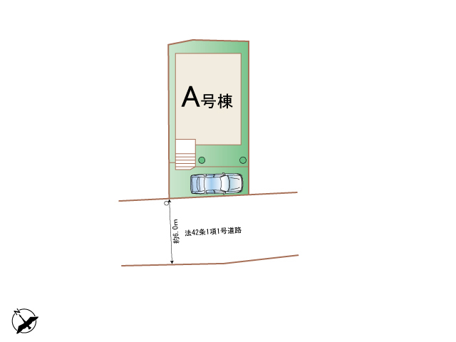 ハートフルタウン横浜市南区中里3丁目368番の見取り図