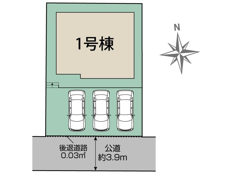 ブルーミングガーデン千葉市花見川区長作台２丁目１棟の見取り図