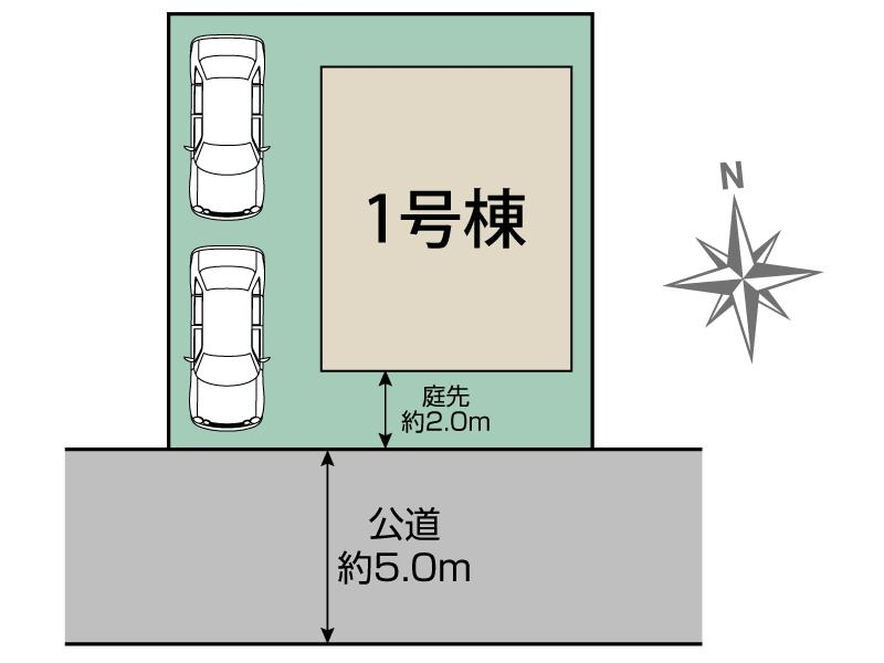 東久留米市前沢2丁目1棟 区画図