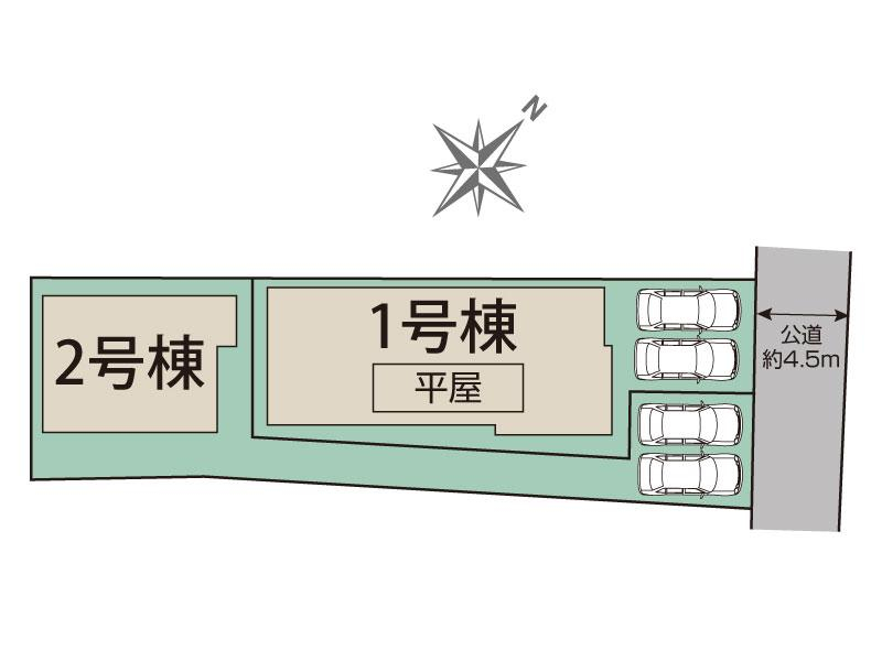 伊丹市中野西2丁目2棟 区画図