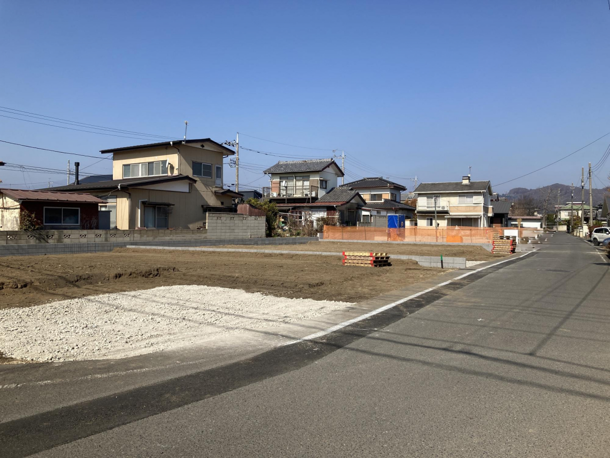 現地（2/15） ◎販売開始しました！この場所に、新しい住まいが誕生します！◎