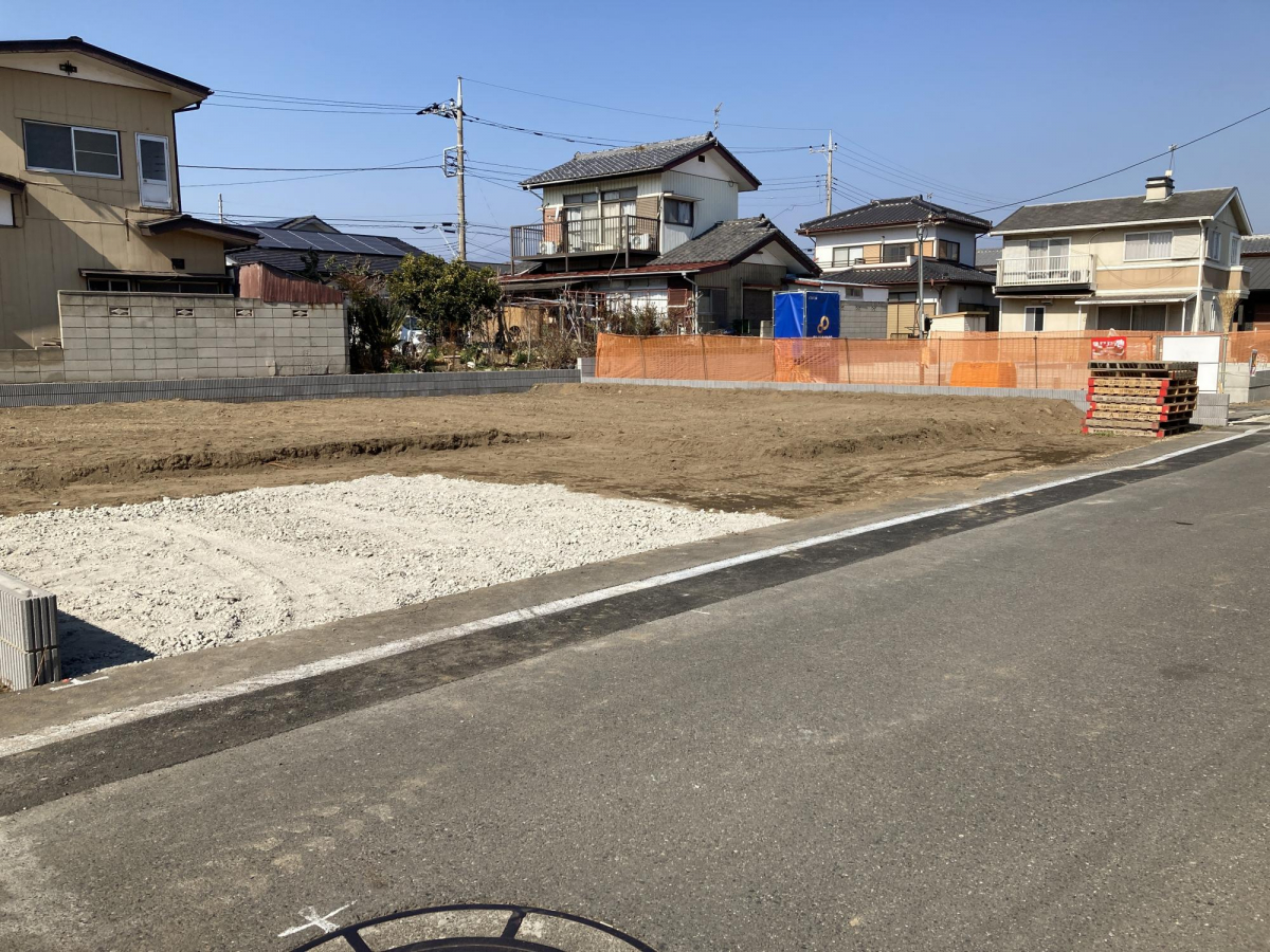 現地（2/15） ◎販売開始しました！この場所に、新しい住まいが誕生します！◎